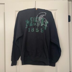 Michigan State Black Hoodie